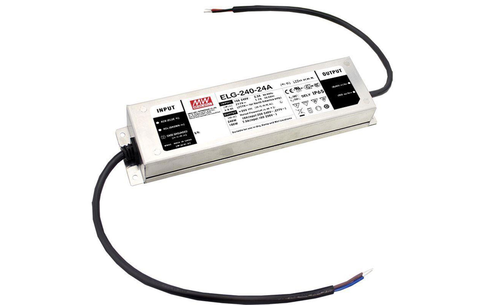 Meanwell ELG-240-24A 240 Watt 24V IP65 Schaltnetzteil