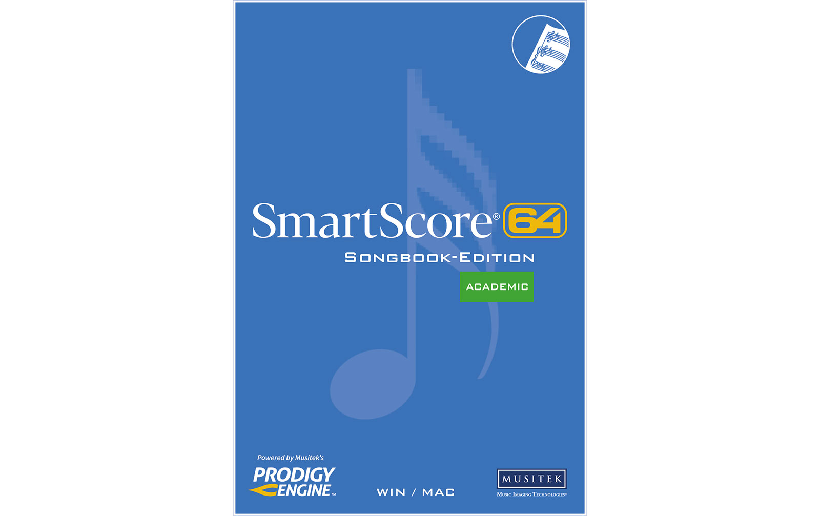 Musitek SmartScore 64 Songbook Edition Academic deutsch - Boxed Version