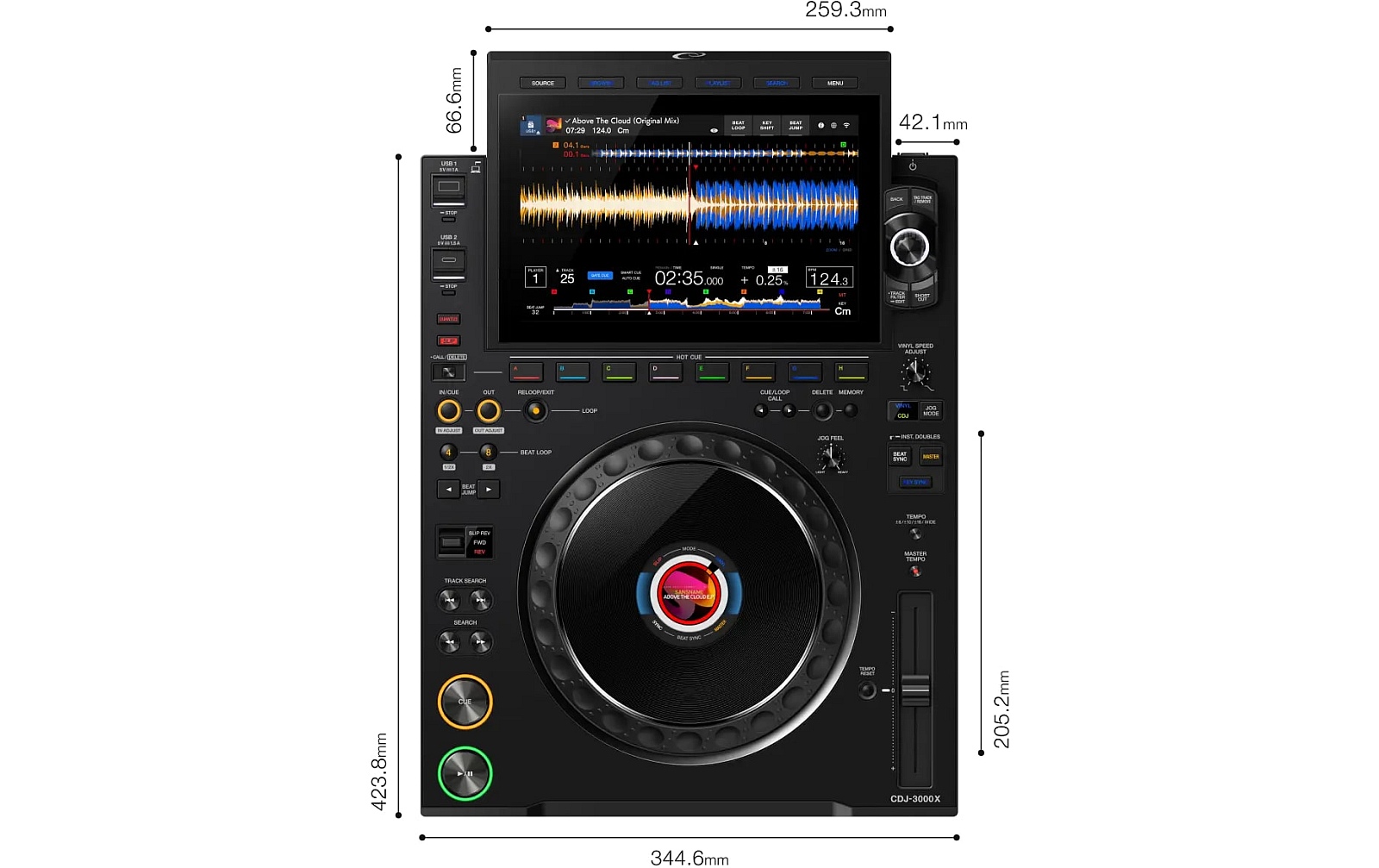 AlphaTheta CDJ-3000X