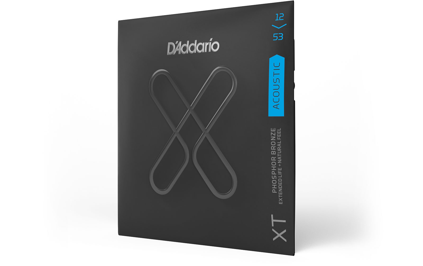 D'Addario XTAPB1253, XT Acoustic Phosphor Bronze, Light, 12-53