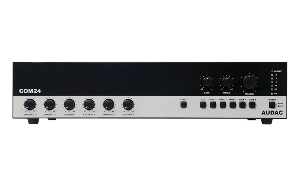 Audac COM 24 MK 2 ELA Mischverstärker 240 W