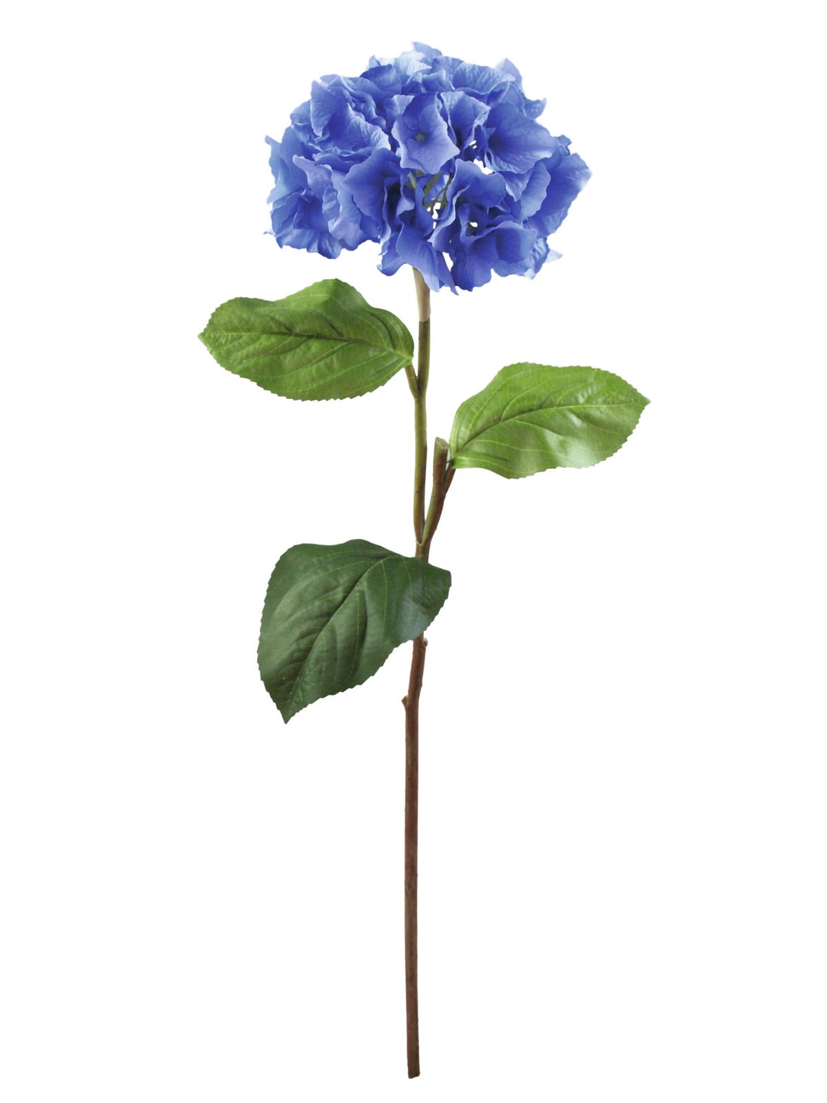 Europalms Hortensienzweig, blau, 76cm, Kunststoffpflanze