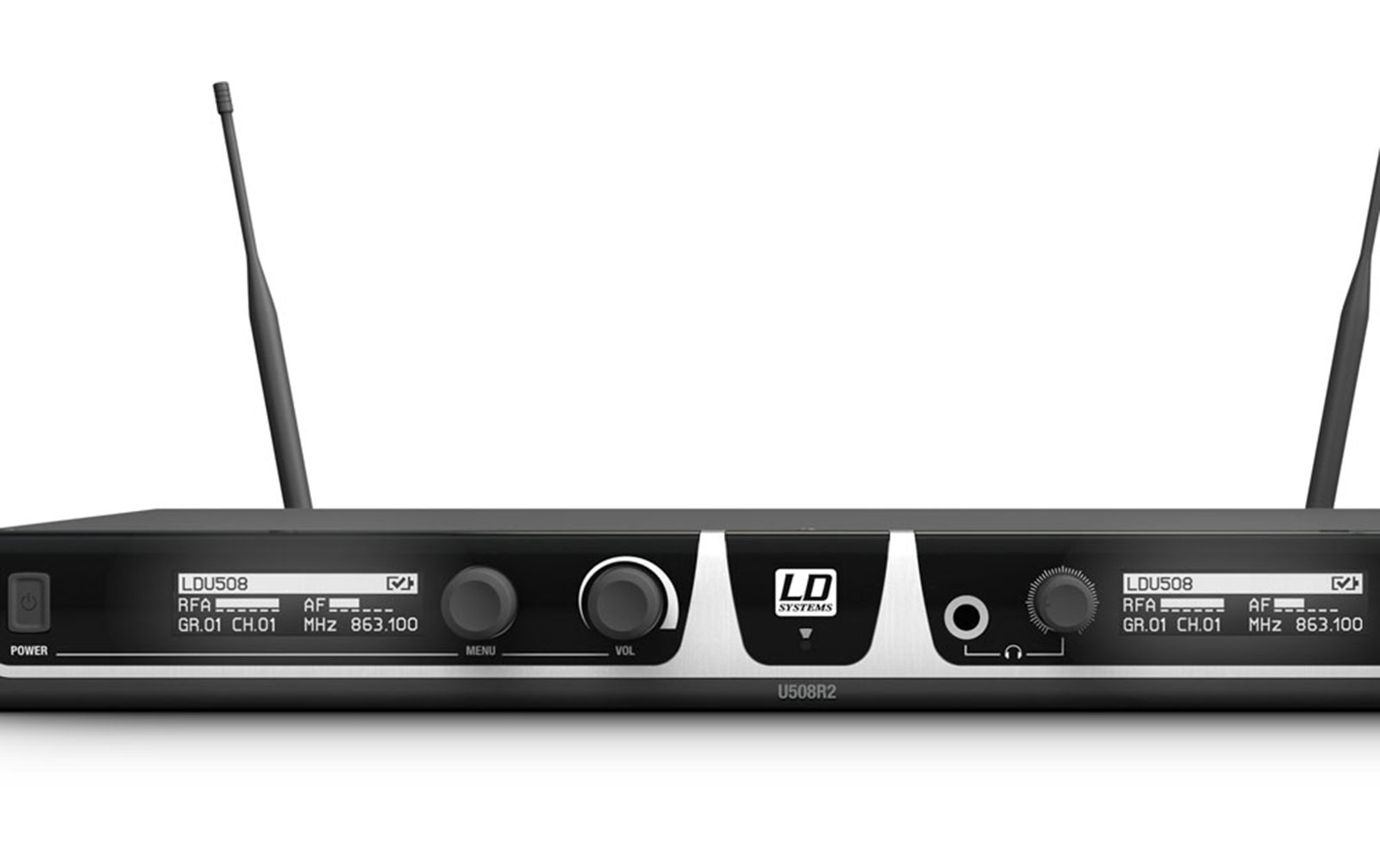 LD Systems U508 BPH 2 Funkmikrofon System mit 2 x Bodypack und 2 x Headset
