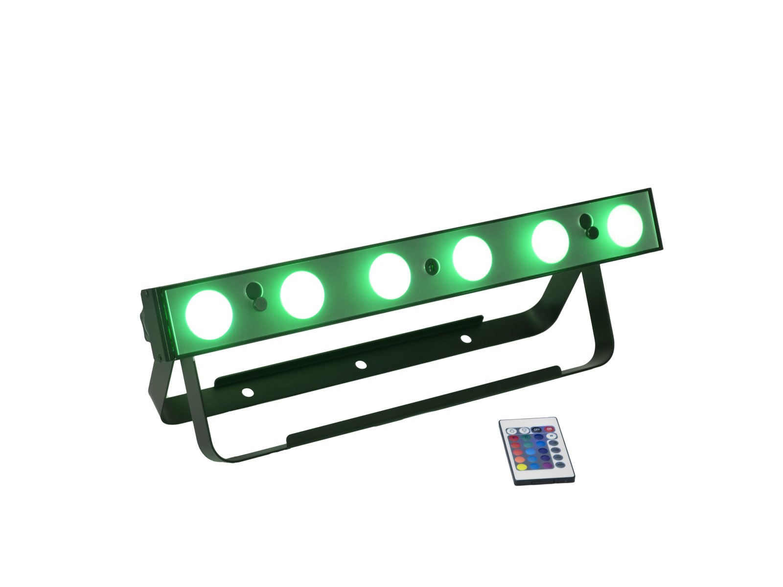 Eurolite Set 4x AKKU Bar-6 QCL + Flightcase mit Ladefunktion