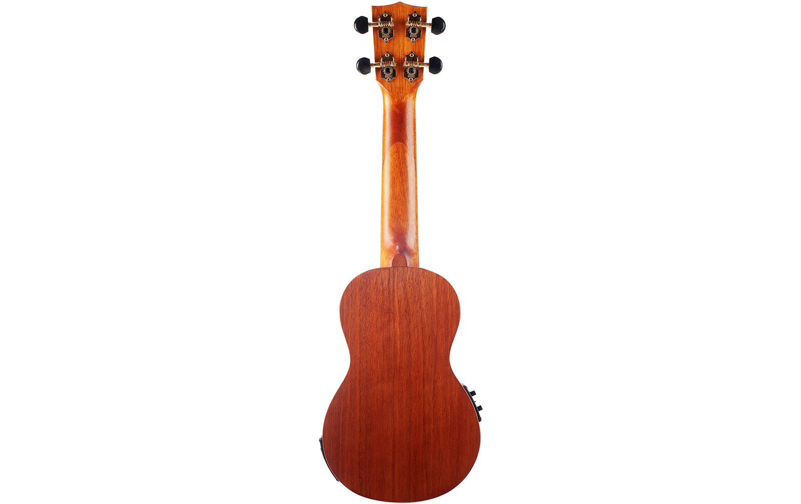 Mahalo Java Soprano Electro Ukulele Trans Brown