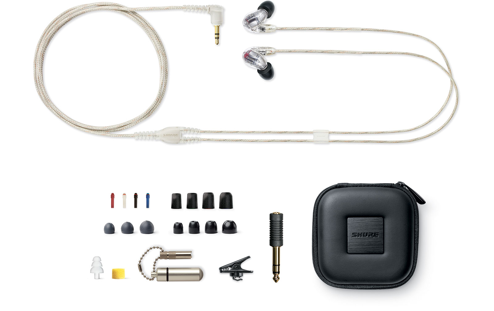Shure SE 846-CL Gen 2 Sound Isolating Ohrhörer transparent