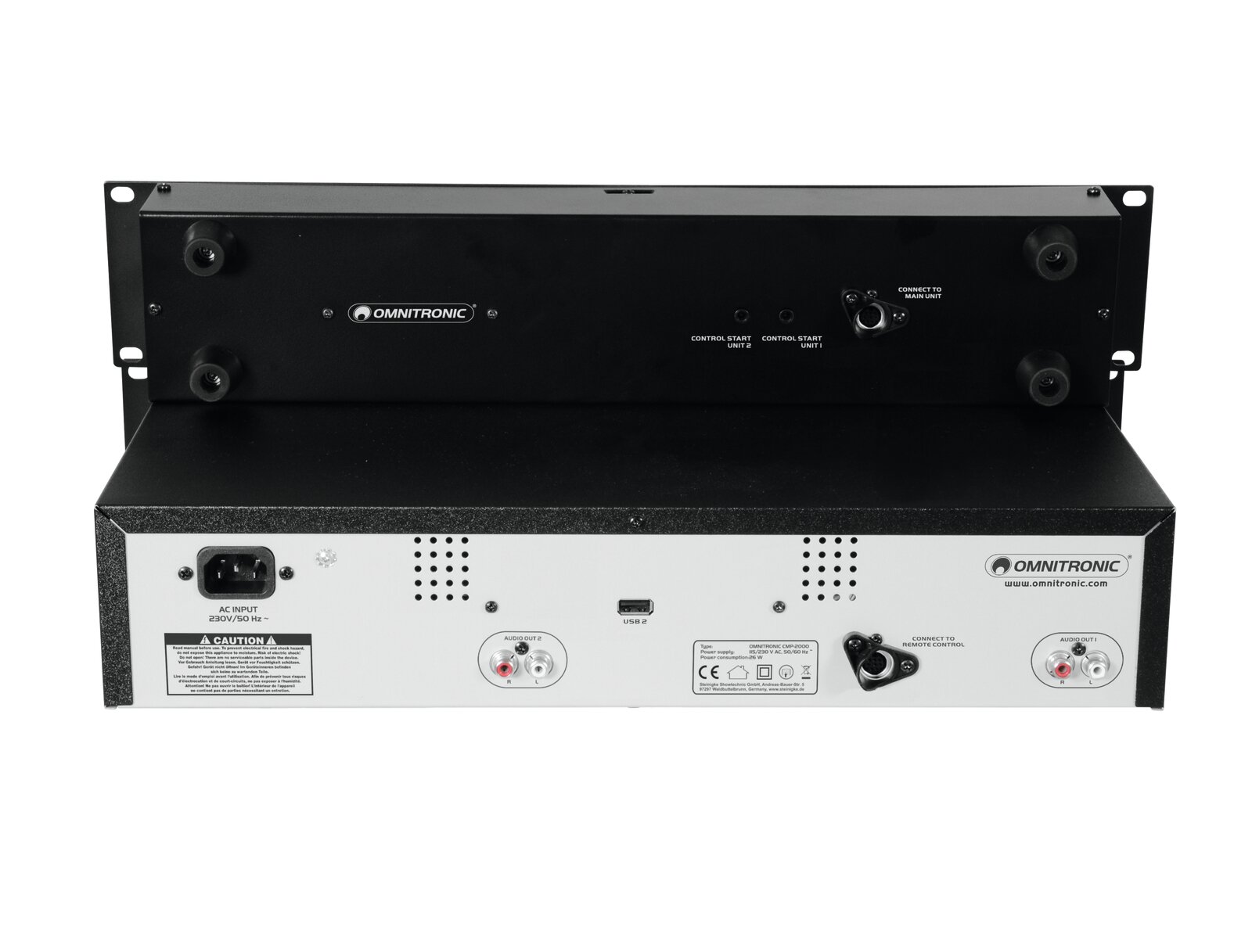 Omnitronic CMP-2000 Dual-CD-MP3-Player