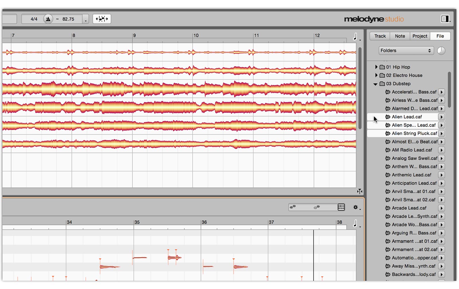 Celemony Melodyne 4 studio - Upgrade von Melodyne essential