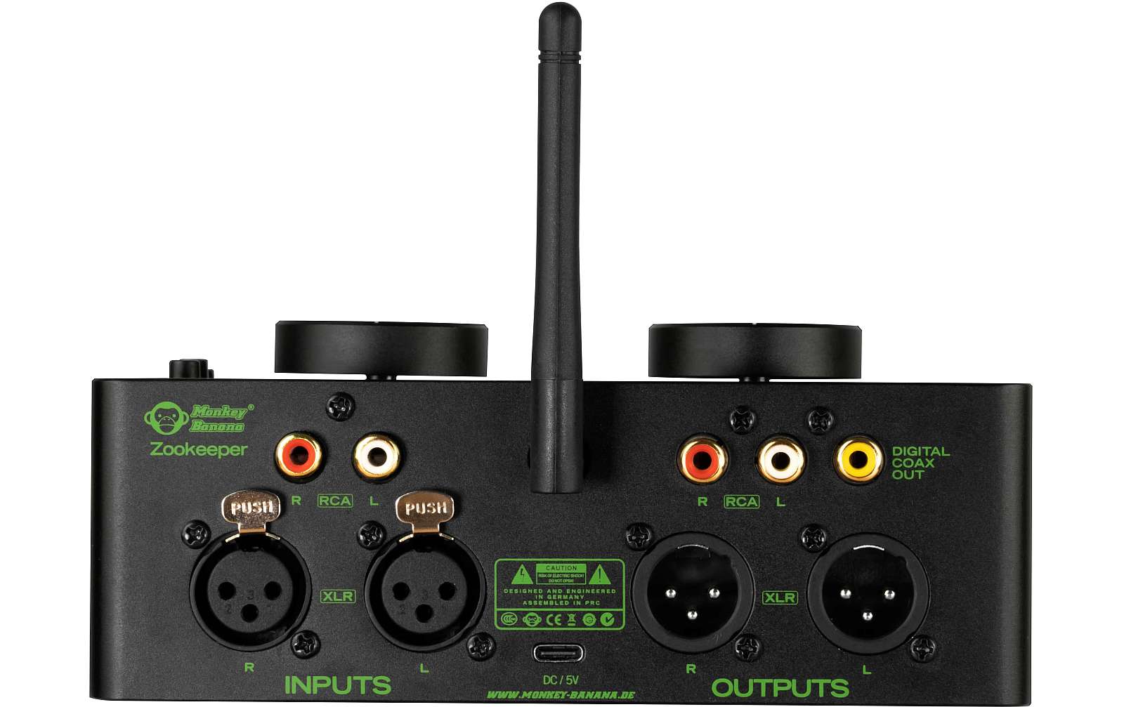 Monkey Banana Zookeeper Signal Management Speaker Controller
