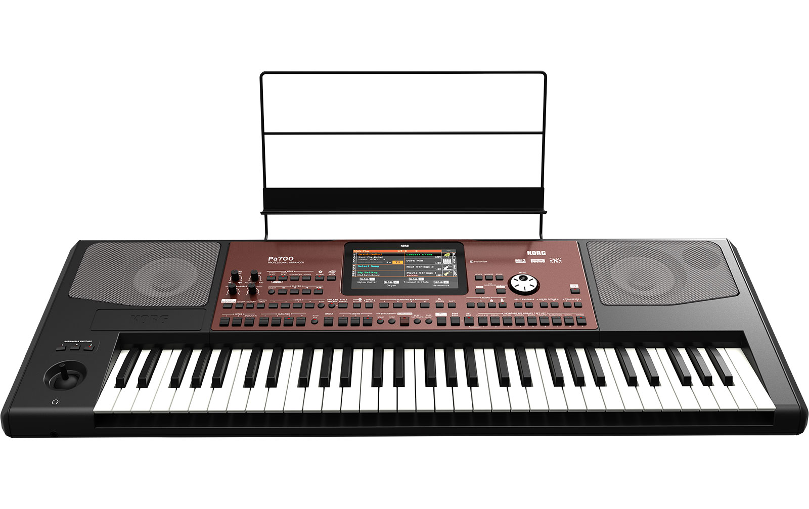 Korg Pa700 Entertainer Keyboard, 61 Tasten