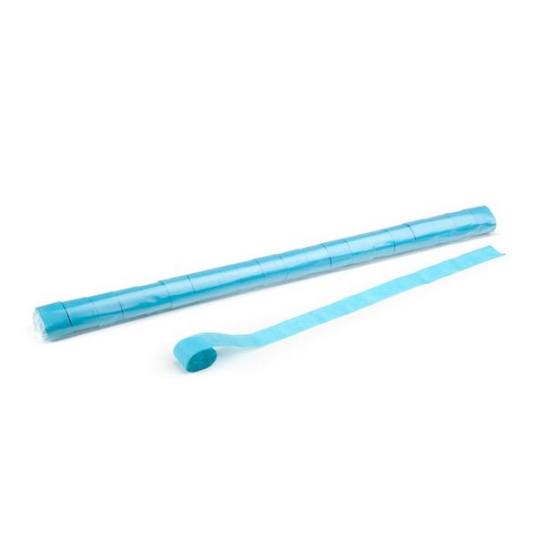 Magic FX Luftschlangen 10m x 2.5cm Hellblau Beutel