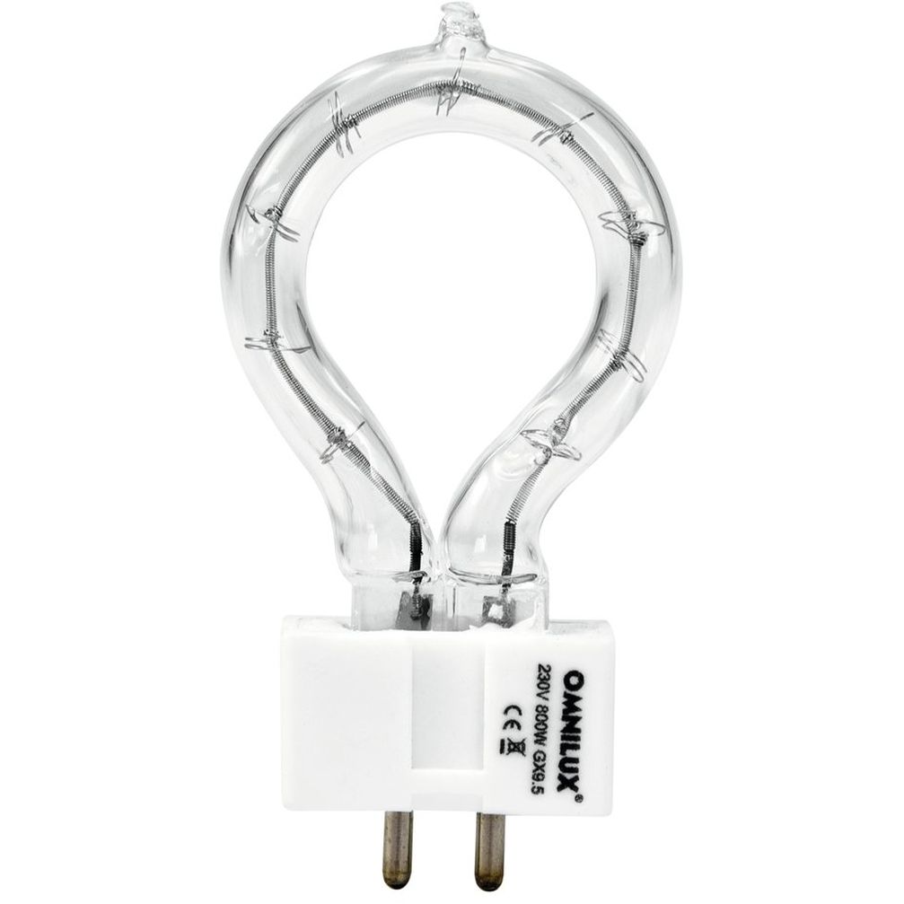 Omnilux 230V/800W GX-9,5 3200K Roundlux