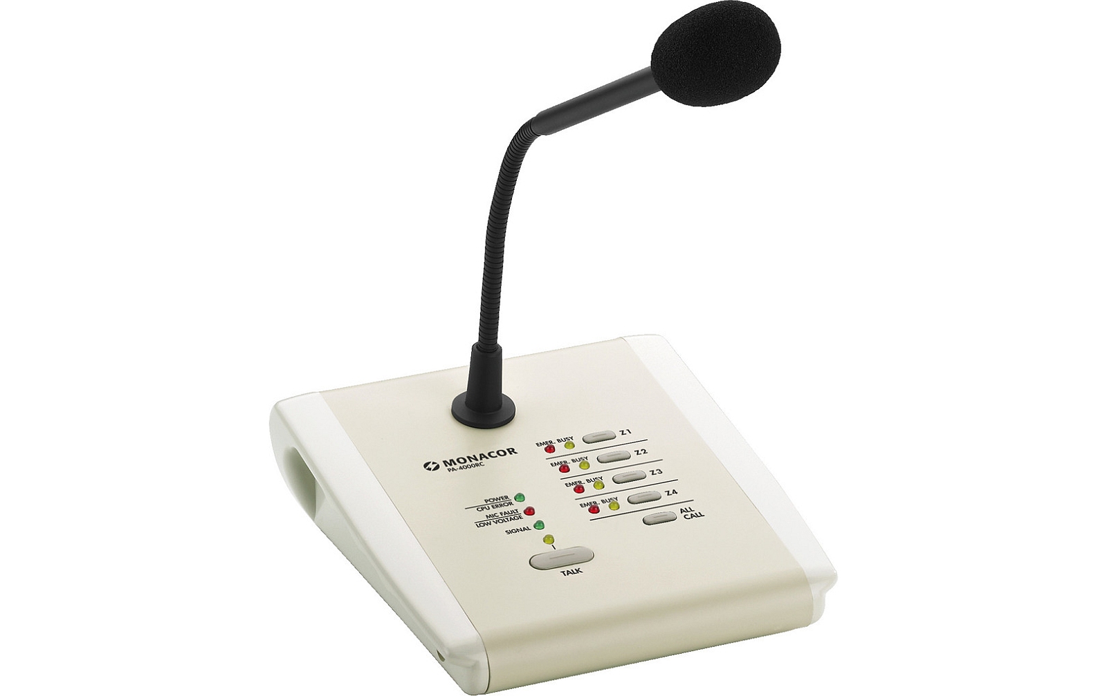 Monacor PA-4000RC ELA-Tischmikrofon
