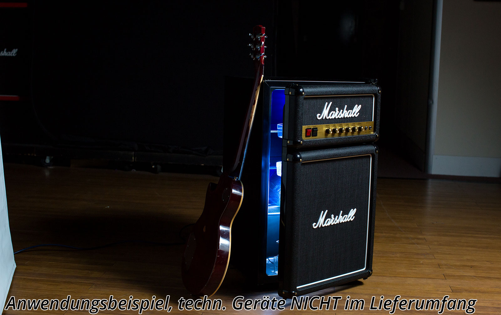Marshall Fridge 4.4 Kühlschrank mit Eisfach