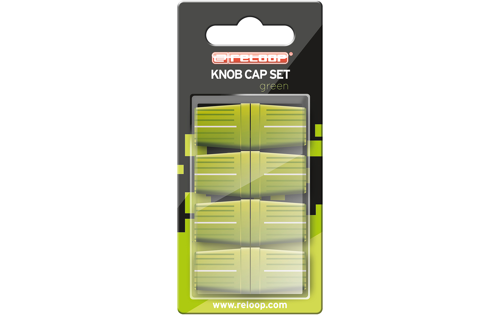 Reloop Knob Cap Set green
