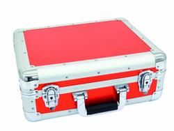 Roadinger CD-Case ALU Digital-Booking abgerund rot