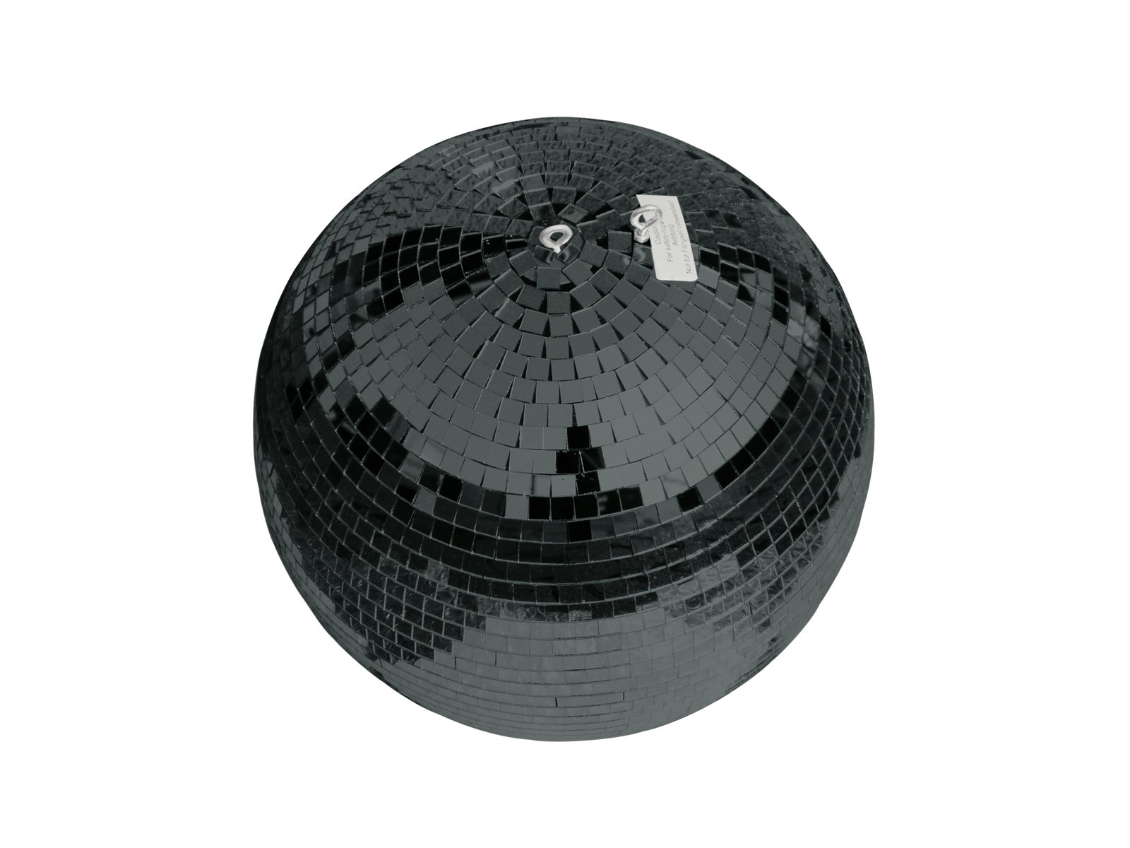 Eurolite Set Spiegelkugel 30cm schwarz mit Stativ und Segel schwarz