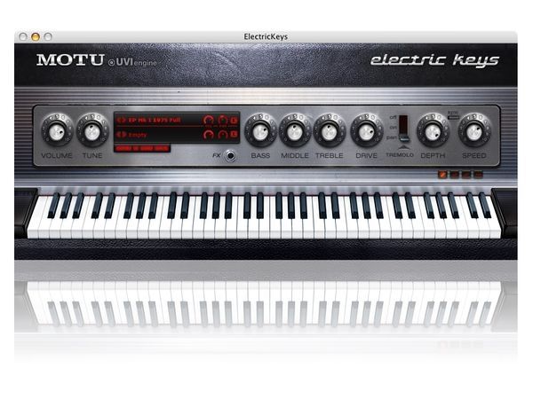 MOTU Electric Keys Schulversion, englisch