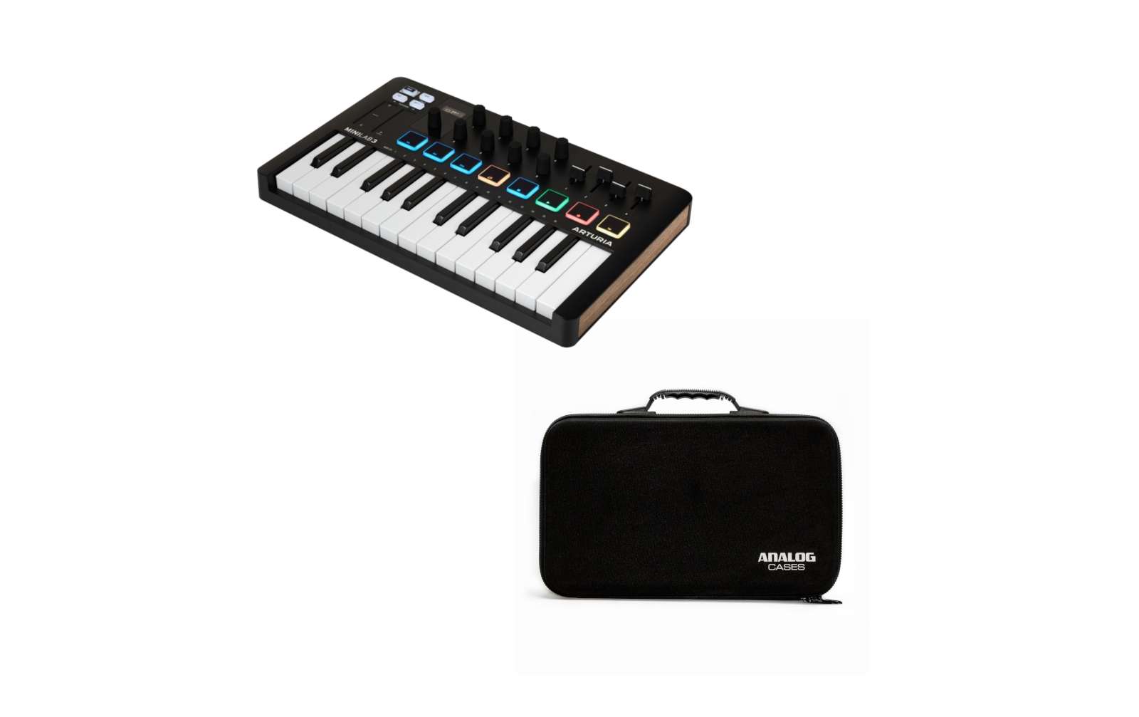 Arturia Minilab 3 schwarz Pulse Case Bundle