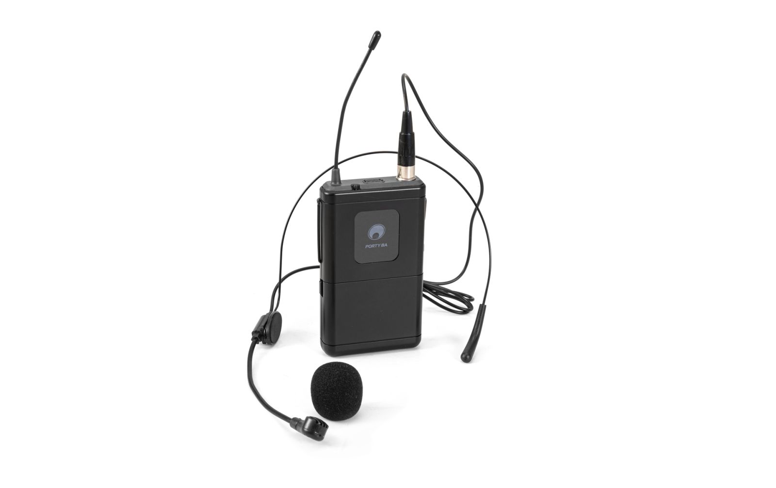Omnitronic PORTY-8A Taschensender + Kopfbügelmikrofon 863,1MHz