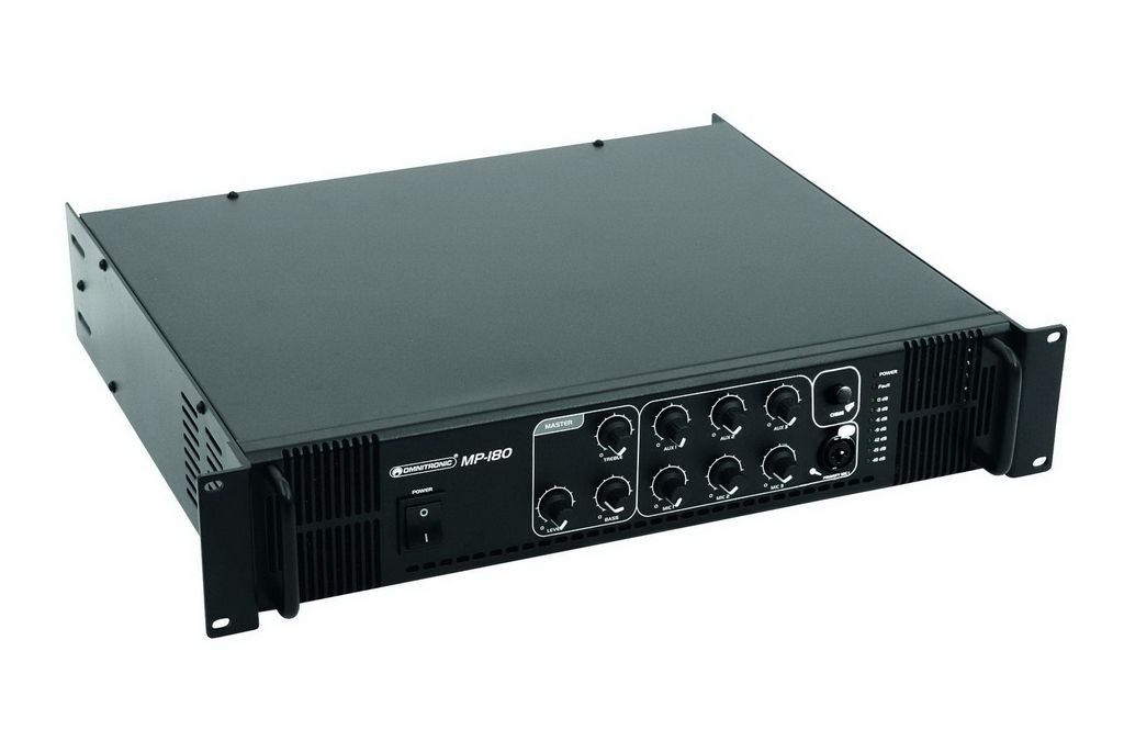 Omnitronic MP-180 ELA-Misch-Verstärker