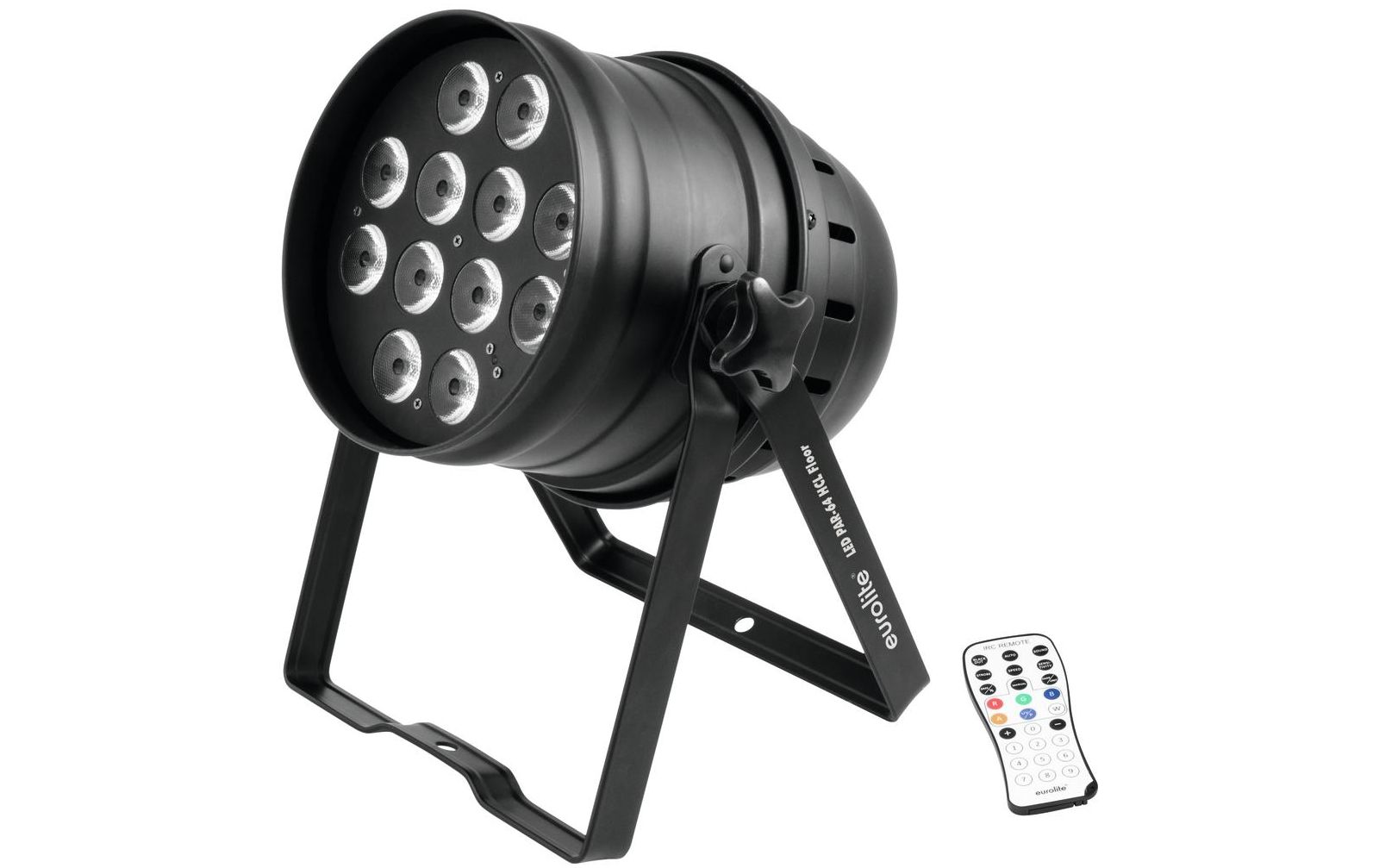 Eurolite LED PAR-64 HCL 12x10W Floor schwarz