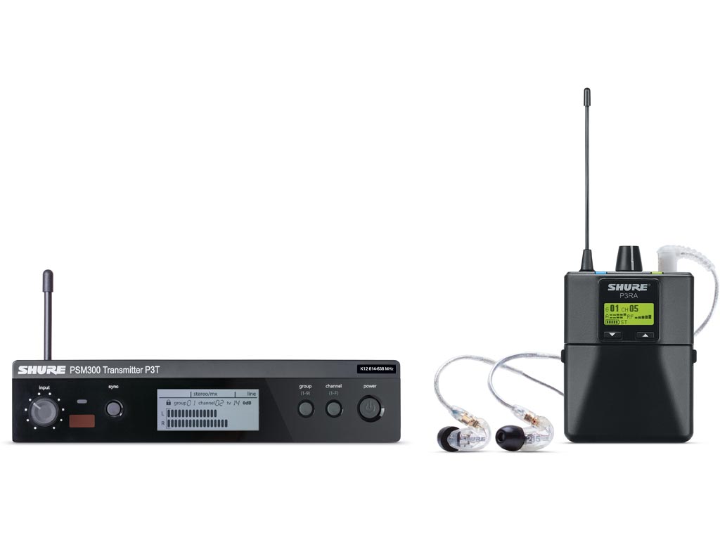 Shure PSM 300 P3TERA215CL T11 Premium In-Ear System (863 bis 865 MHz)