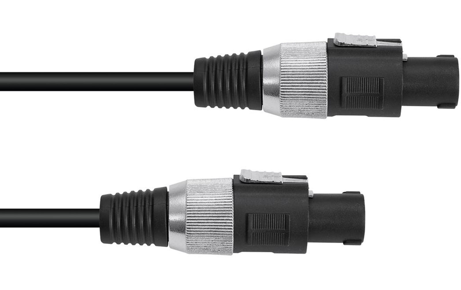 Omnitronic Lautsprecherkabel Speaker 2 x 1,5, 10m, schwarz