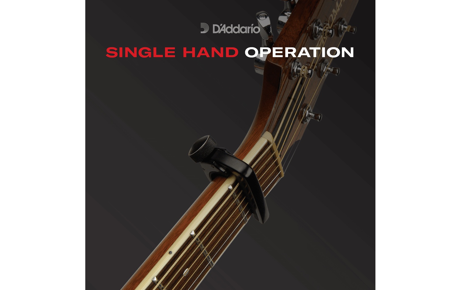 D'Addario Pro Plus Capo, Schwarz