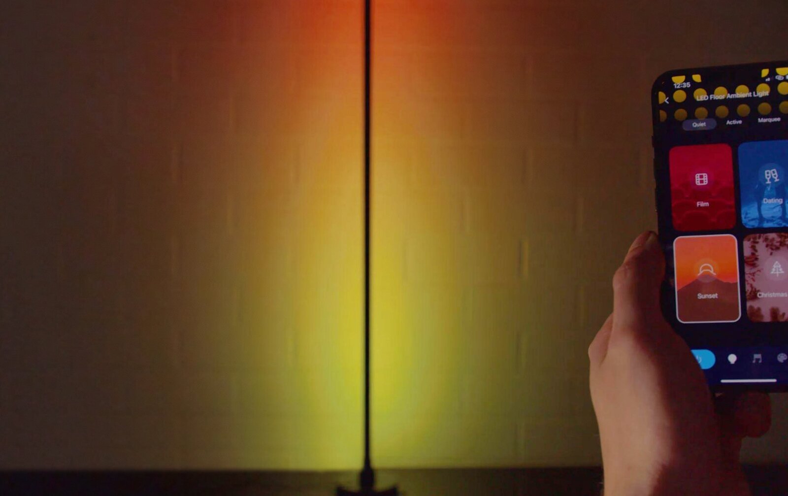 Eurolite LED Stehleuchte 148cm RGB/WW WiFi