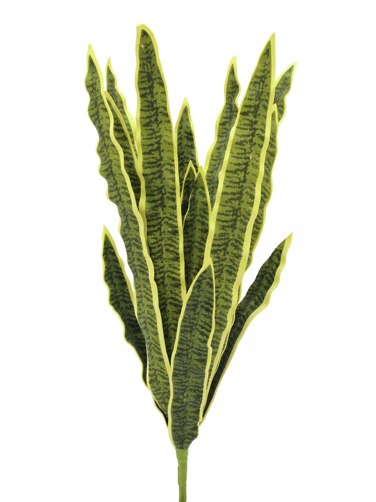 Europalms Sansevieria (EVA), grün-gelb, 74cm, Kunststoffpflanze