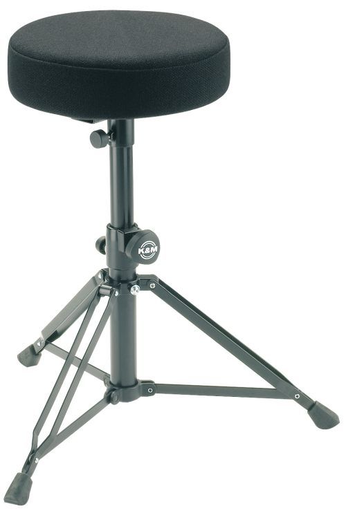 K&M 14016 Drummersitz, schwarz