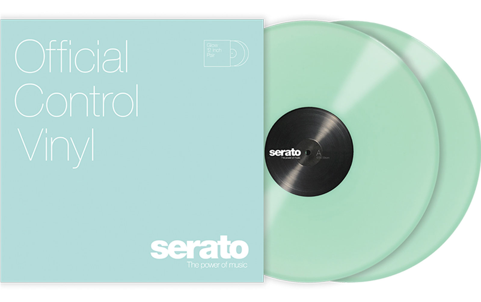 Serato Performance Control Vinyl, Glow in the Dark