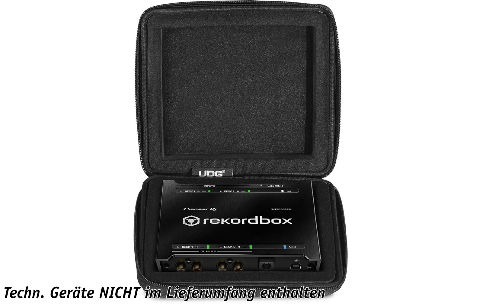 UDG Creator Pioneer Rekordbox DVS Interface 2 Hardcase Black (U8456BL)