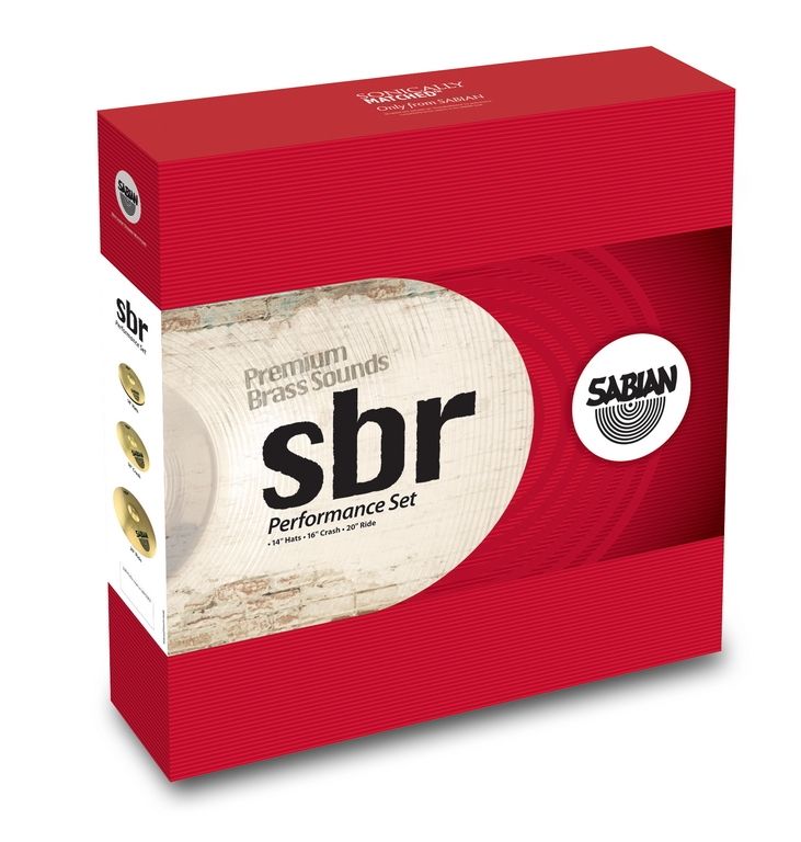 Sabian sbr-Serie Performance Set natural