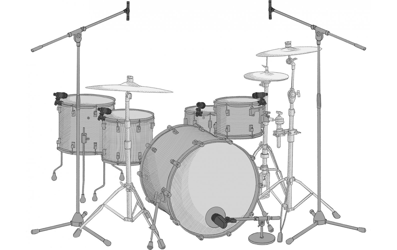 AKG Drum Set Session I