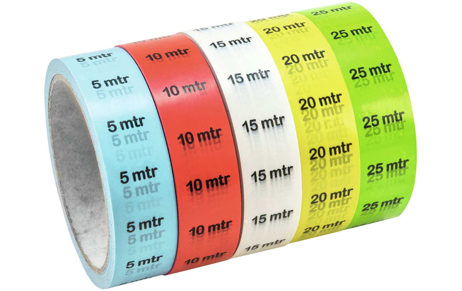 Eurolite Set 5x Kabelmarkierung, je 25mm x 33m
