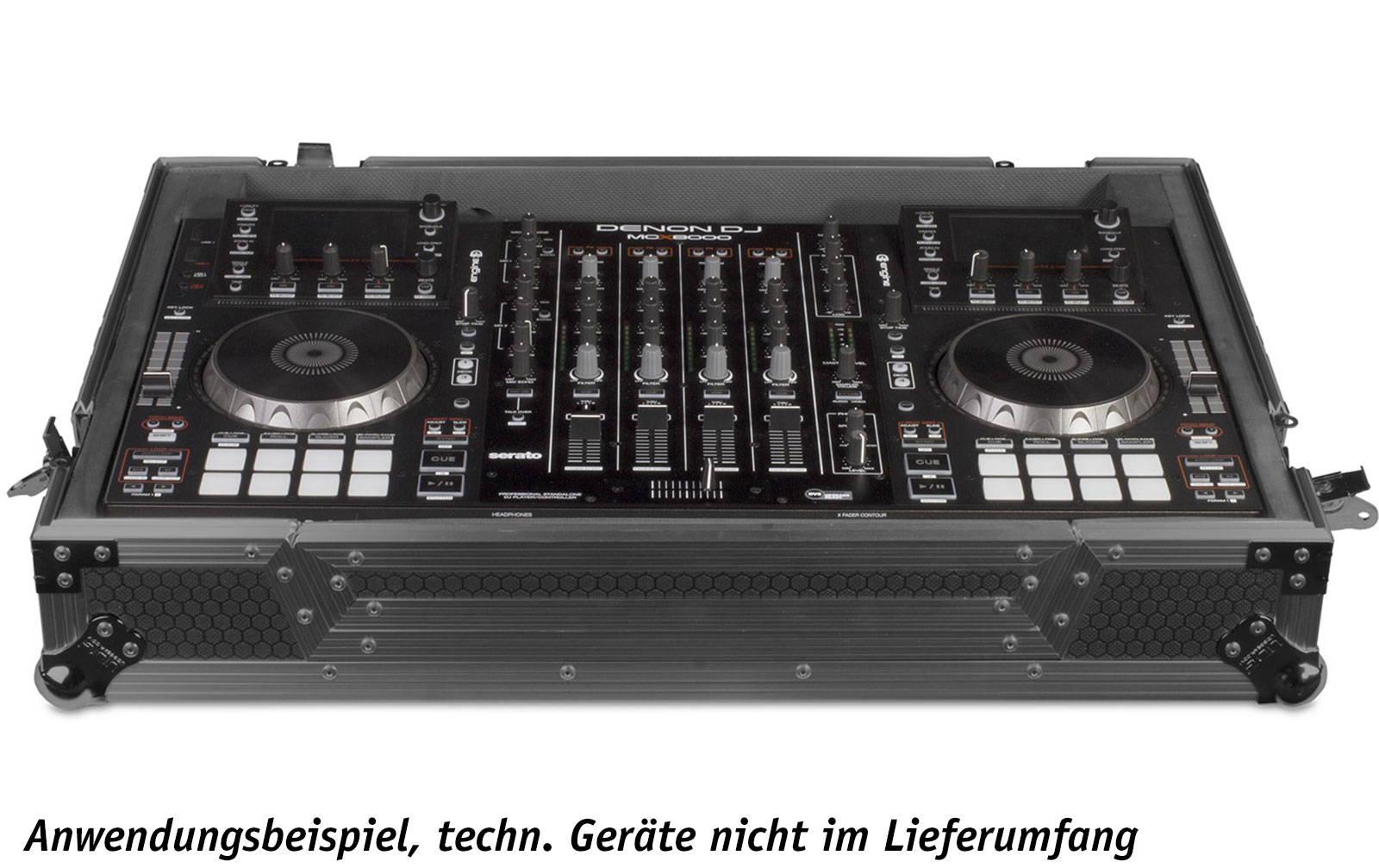 UDG Ultimate Flight Case Denon MCX8000 Black MK2 (U91032BL2)