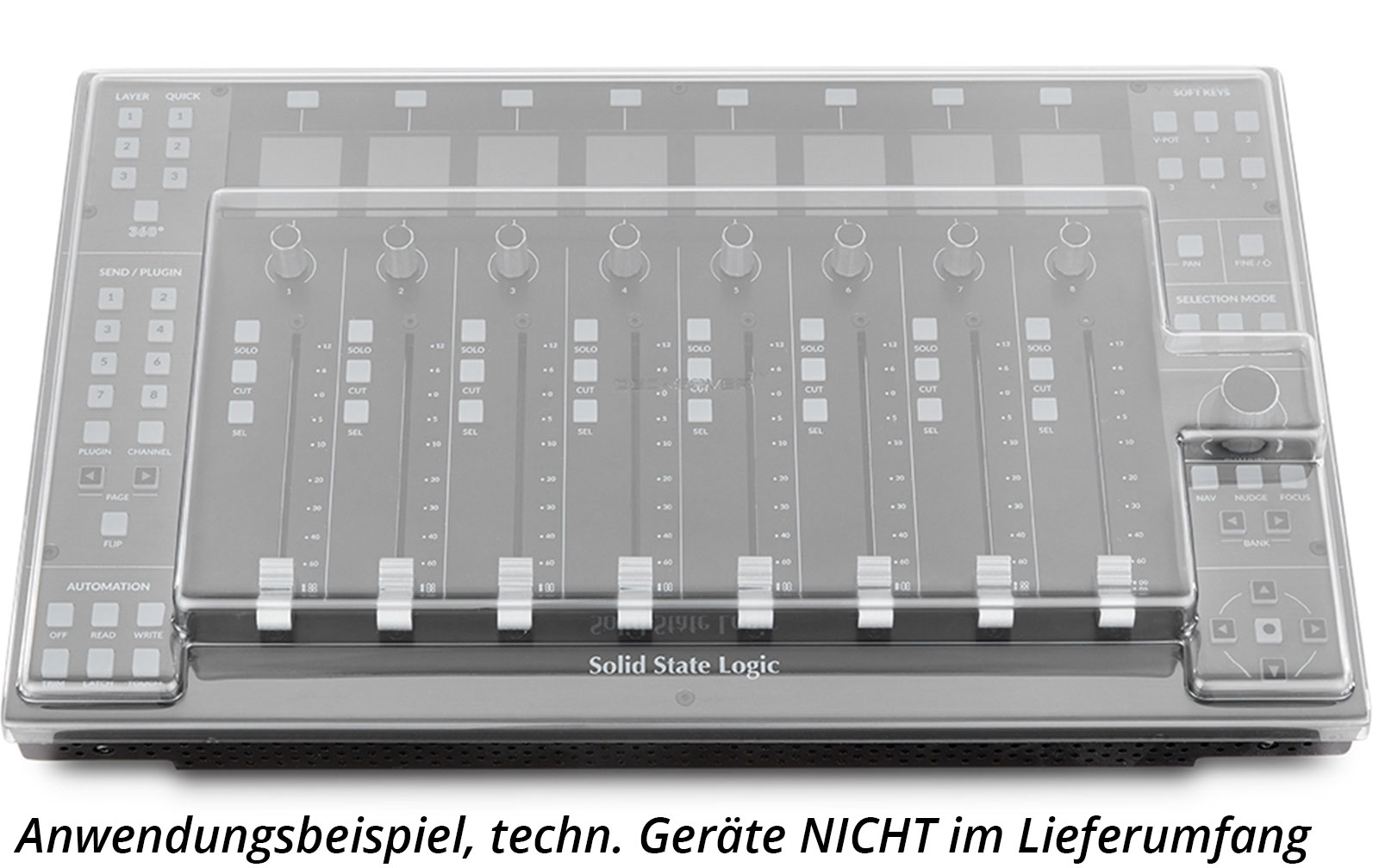 Decksaver Solid State Logic UF8 Staubschutzabdeckung