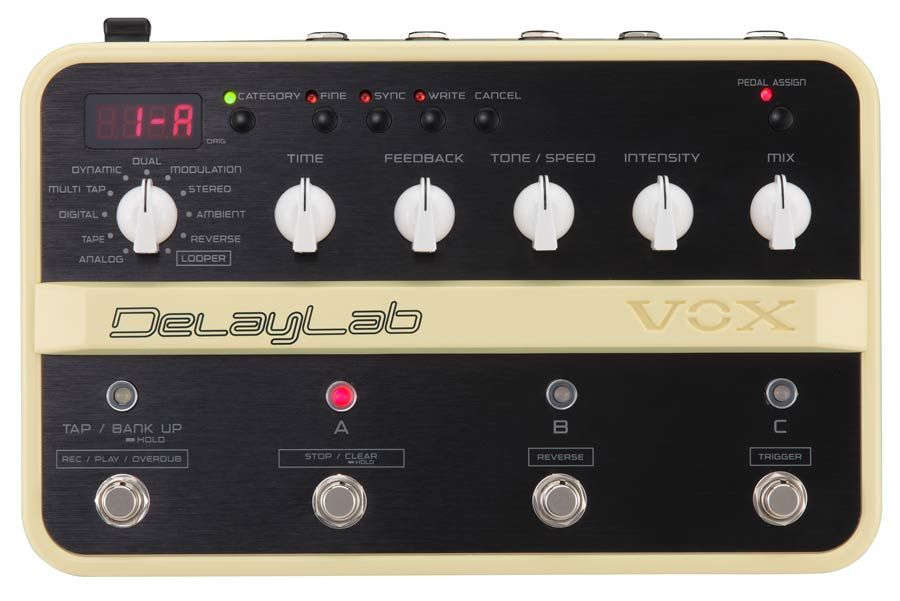 Vox DelayLab Digital Delay Pedal