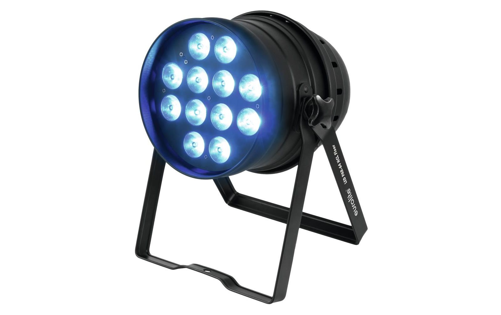 Eurolite LED PAR-64 HCL 12x10W Floor schwarz