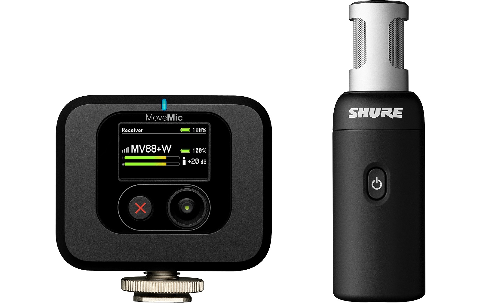 Shure MoveMic 88+ Stereo-Mikrofon Receiver Kit