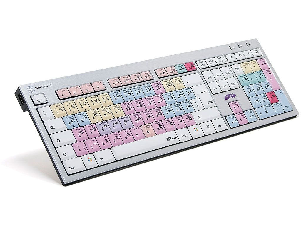 LogicKeyboard Avid Pro Tools PC/Slim, dt. Tastatur