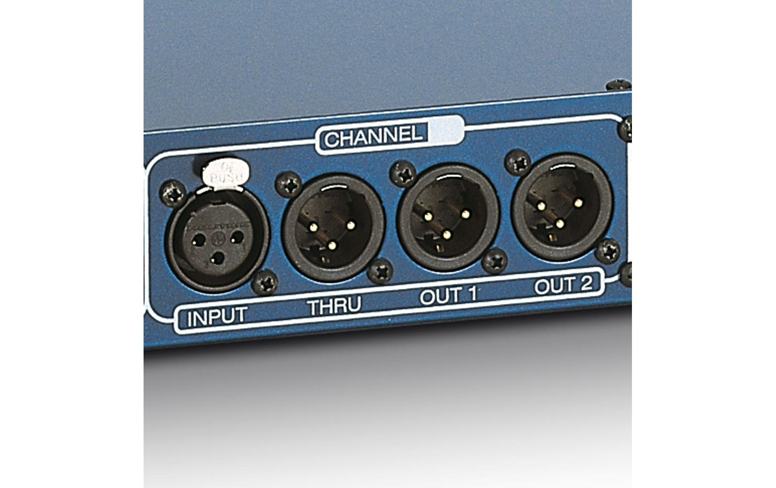 Palmer Pro PRMMS - Mikrofon Splitbox 4 Kanal, passiv
