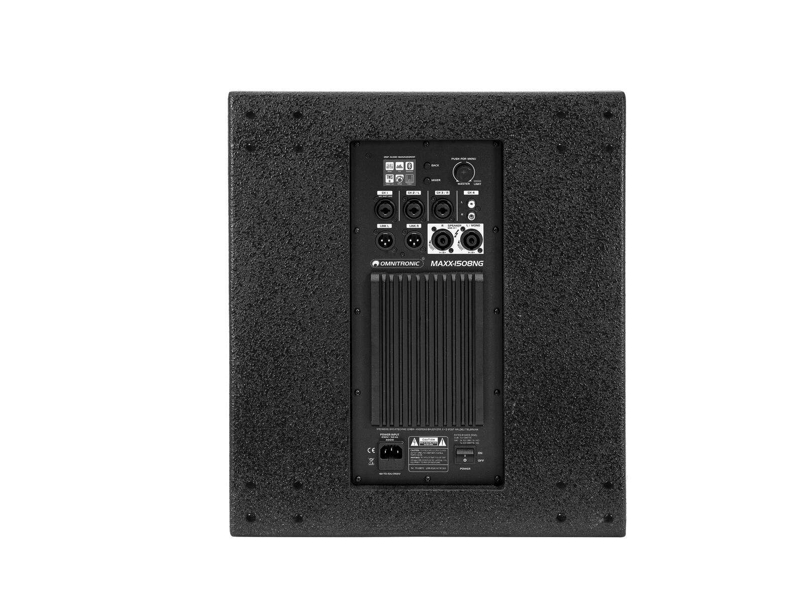 Omnitronic MAXX-1508NG Aktiv-Subwoofer 15 Zoll