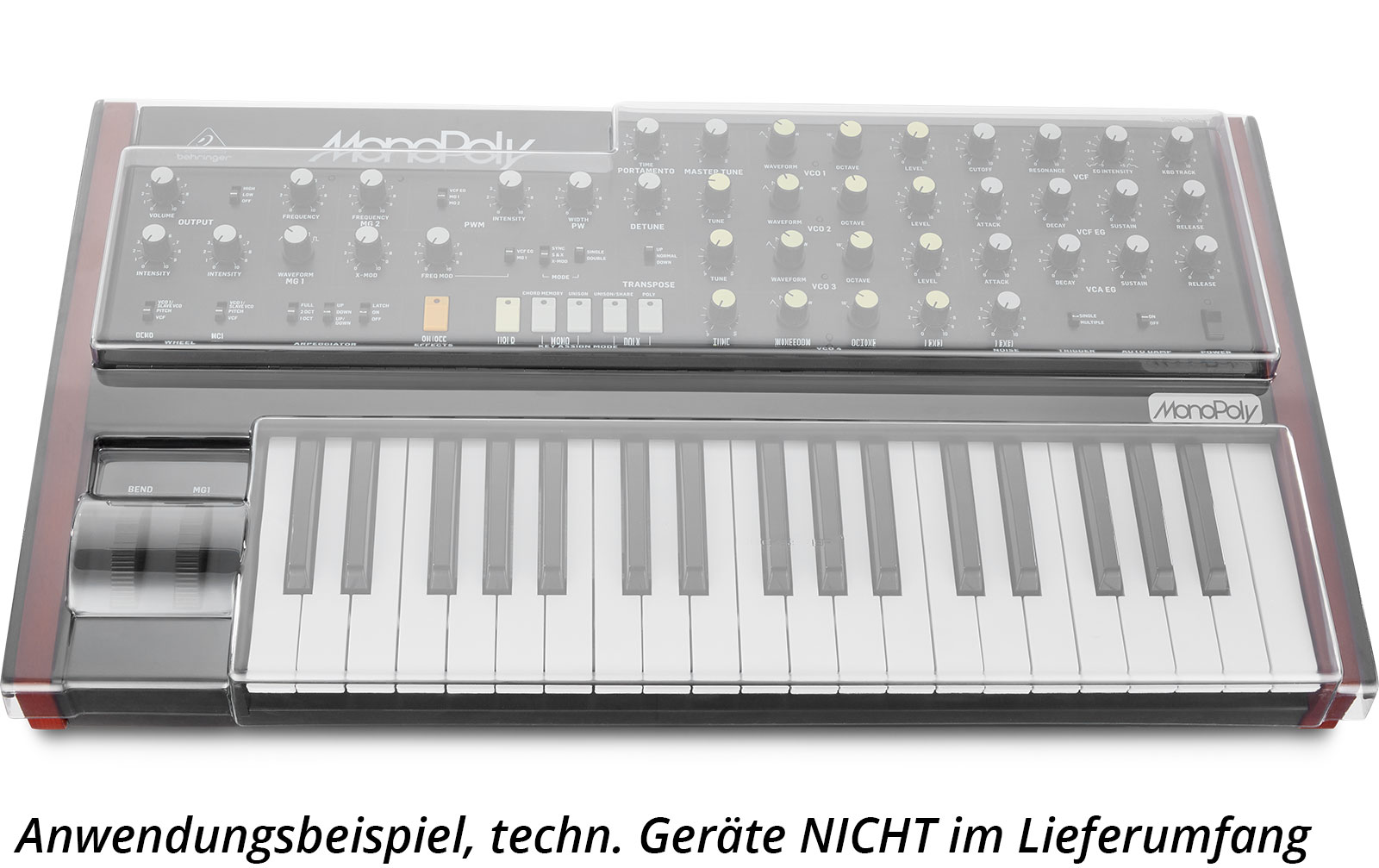 Decksaver Behringer X-Monopoly Staubschutzabdeckung