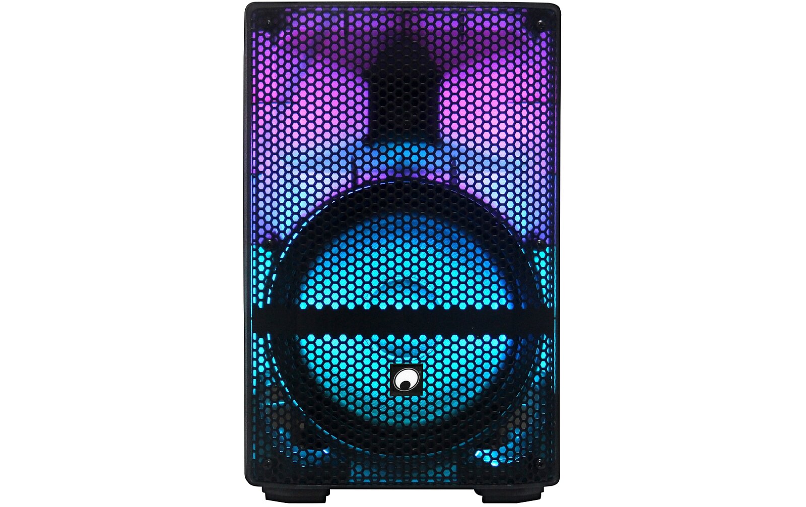 Omnitronic MSE-8+ Akku Partylautsprecher mit LED-Effekten