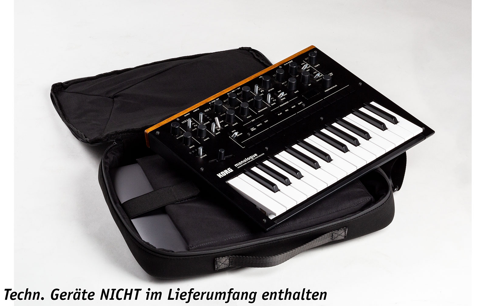 Sequenz MP-MONOLOGUE Tasche für monologue oder Laptop, schwarz