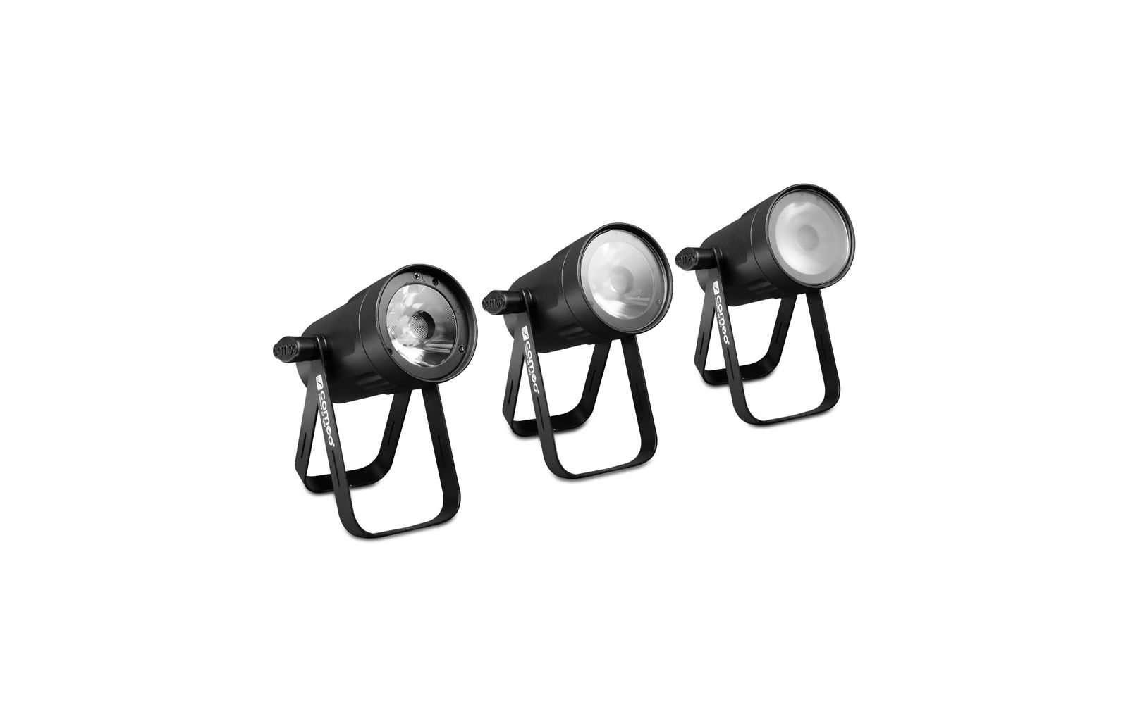 Cameo Q-Spot 15 W Kompakter Spot mit 15W warmweißer LED in schwarzer Ausführung