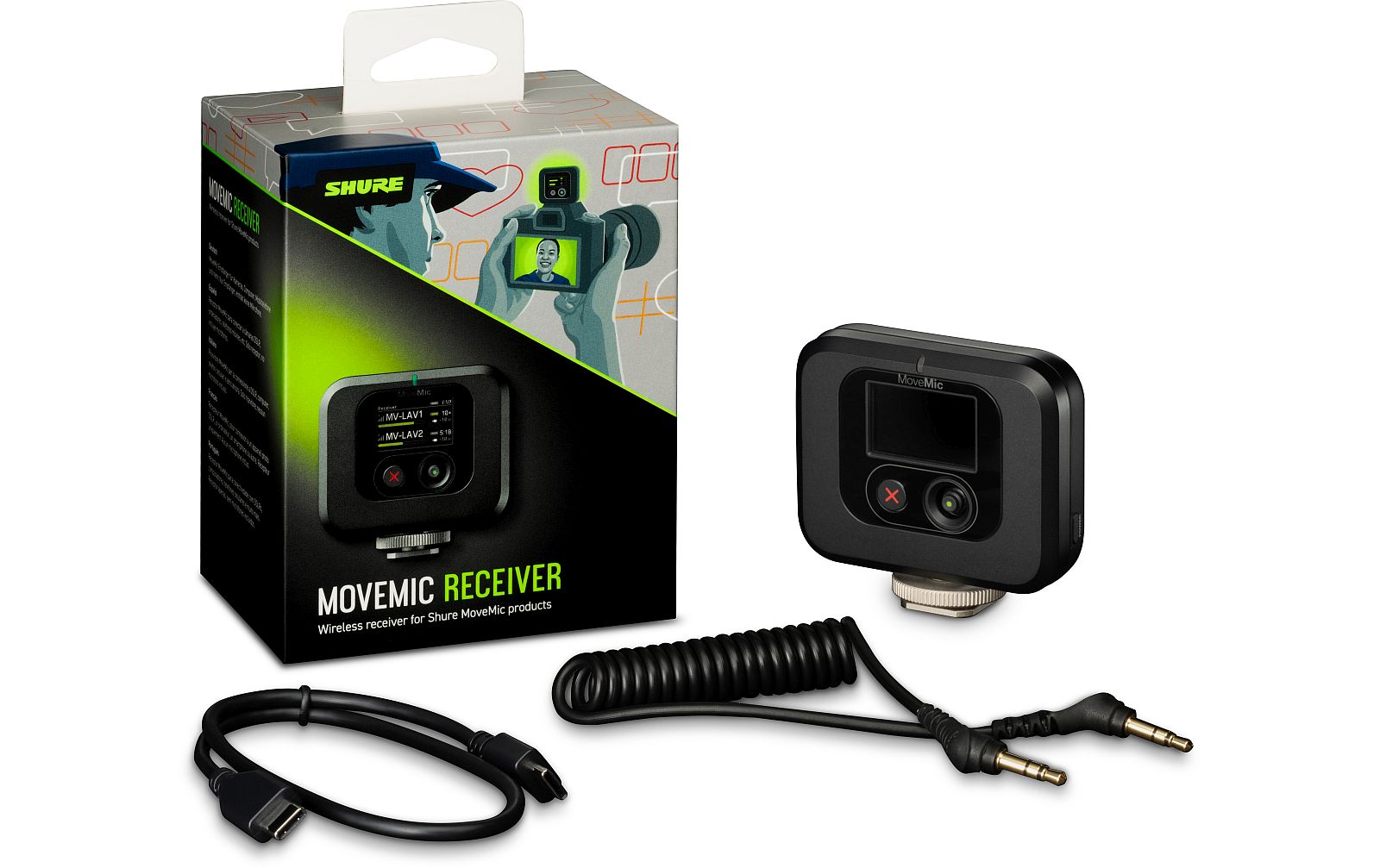 Shure MoveMic Receiver Funkempfänger für MoveMic